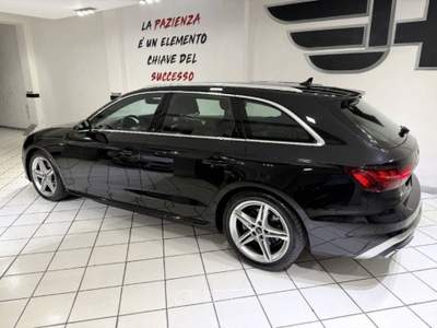 Audi A4 35 2.0 tdi mhev S line edition 163cv s-tronic Nero usata Viterbo