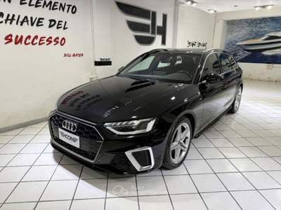 Audi A4 35 2.0 tdi mhev S line edition 163cv s-tronic Nero usata Viterbo