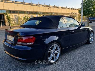 BMW Serie 1 120d bmw cabrio m sport Blu/Azzurro usata Rosta