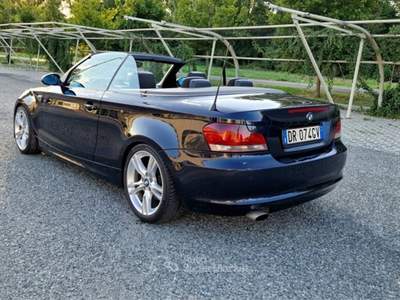 BMW Serie 1 120d bmw cabrio m sport Blu/Azzurro usata Rosta