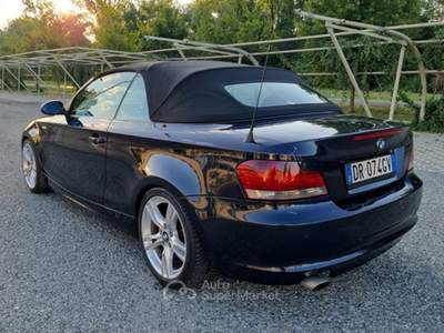 BMW Serie 1 120d bmw cabrio m sport Blu/Azzurro usata Rosta