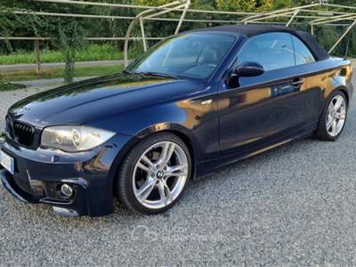 BMW Serie 1 120d bmw cabrio m sport Blu/Azzurro usata Rosta