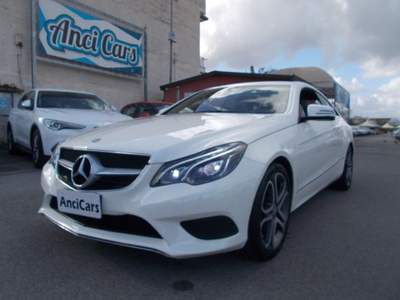 Mercedes-Benz Classe E d Coupé Automatic Sport Bianco usata San Giuseppe Vesuviano