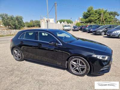 Mercedes-Benz Classe A 180d Automatic Premium AMG Nero usata Cisternino