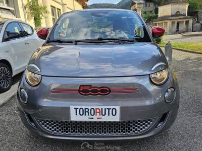 Fiat 500 Berlina 23,65 kWh Red UNICO PROPRIETARIO Grigio usata Varallo