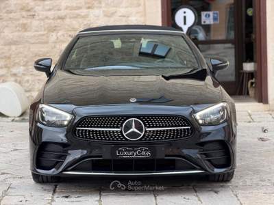 Mercedes-Benz Classe E E 220 d Auto Cabrio Premium Plus 4Matic LED FULL Nero usata Santeramo in Colle