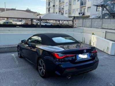 BMW Serie 4 420i BMW CABRIO M SPORT Blu/Azzurro usata Azzano San Paolo