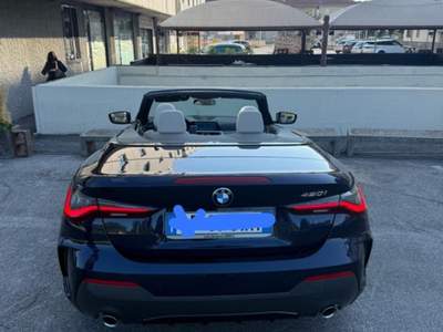 BMW Serie 4 420i BMW CABRIO M SPORT Blu/Azzurro usata Azzano San Paolo