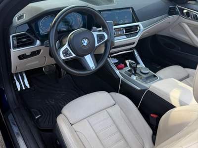 BMW Serie 4 420i BMW CABRIO M SPORT Blu/Azzurro usata Azzano San Paolo