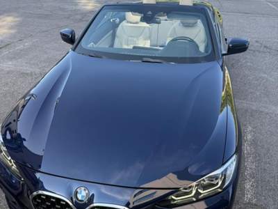 BMW Serie 4 420i BMW CABRIO M SPORT Blu/Azzurro usata Azzano San Paolo
