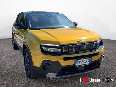 Jeep Avenger Bev My23 Summit 100% Elettrica Giallo usata Roma