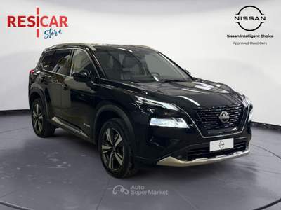 Nissan X-Trail X-trail 1.5 e-power tekna e-4orce 4wd auto Nero usata Alessandria