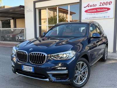 BMW X3 X3 xDrive20d 48V Luxury Blu/Azzurro usata Barrafranca