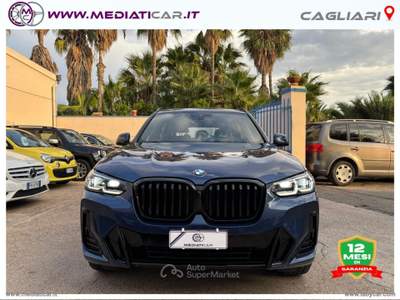 BMW X3 X3 xDrive20d 48V Msport Blu/Azzurro usata Cagliari