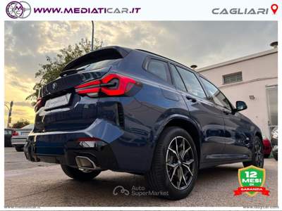 BMW X3 X3 xDrive20d 48V Msport Blu/Azzurro usata Cagliari