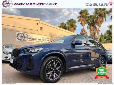 BMW X3 X3 xDrive20d 48V Msport Blu/Azzurro usata Cagliari BMW X3 X3 xDrive20d 48V Msport Blu/Azzurro usata Cagliari