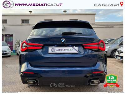 BMW X3 X3 xDrive20d 48V Msport Blu/Azzurro usata Cagliari