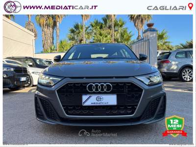 Audi A1 A1 SPB 40 TFSI S tronic S line edition Grigio usata Cagliari
