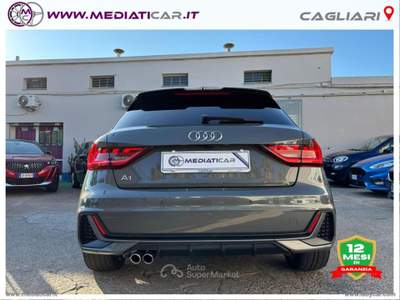 Audi A1 A1 SPB 40 TFSI S tronic S line edition Grigio usata Cagliari