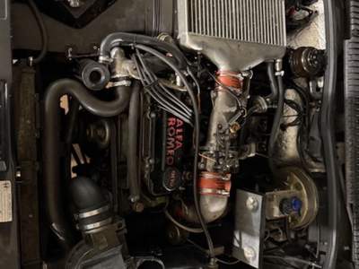 Alfa Romeo 75 1.8 Turbo America ASN Nero usata Solbiate con Cagno