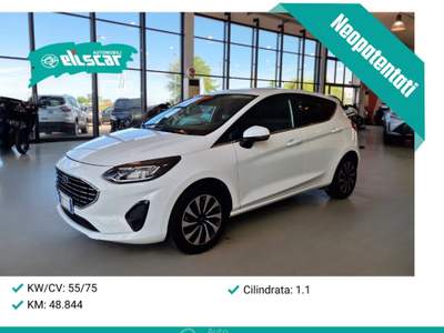 Ford Fiesta 1.1 75 CV 5 porte Bianco usata Sona