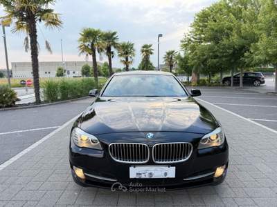 BMW Serie 5 520d Touring Motore rifatto 70.000km Nero usata Marostica