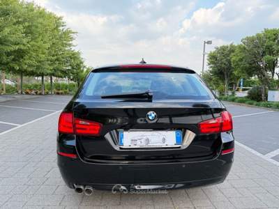 BMW Serie 5 520d Touring Motore rifatto 70.000km Nero usata Marostica