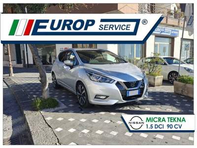 Nissan Micra 1.5 dci Tekna 90cv usata Zafferana Etnea