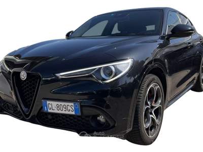 Alfa Romeo Stelvio 2.2 Turbodiesel 210 CV AT8 Q4 Veloce Nero usata Oderzo