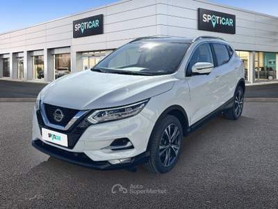 Nissan Qashqai 1.3 DIG-T 140 Tekna+ Bianco usata Roma