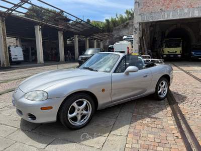 Mazda MX-5 1.6i 16V cat Argento usata Arcola