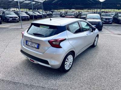 Nissan Micra IG-T 92 GPL 5 porte Eco Acenta Argento usata Pieve di Soligo
