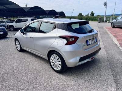 Nissan Micra IG-T 92 GPL 5 porte Eco Acenta Argento usata Pieve di Soligo