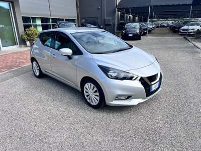 Nissan Micra IG-T 92 GPL 5 porte Eco Acenta Argento usata Pieve di Soligo