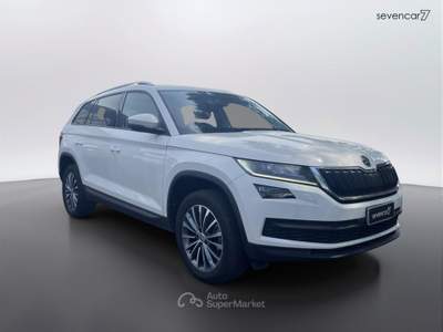 Skoda Kodiaq 2.0 TDI EVO SCR Scout 4x4 DSG Bianco usata VERONA