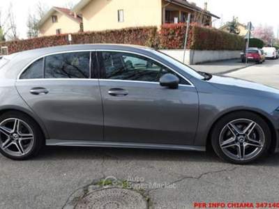 Mercedes-Benz Classe A d Automatic Premium TAGLIANDI MERCEDES Grigio usata Buccinasco