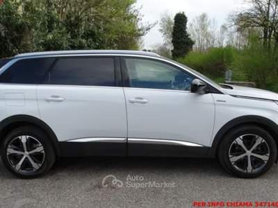 Peugeot 5008 PureTech Turbo 130 S&amp;S EAT8 GT Line Cinghia OK Bianco usata Buccinasco