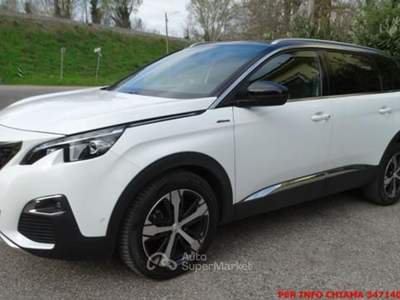 Peugeot 5008 PureTech Turbo 130 S&amp;S EAT8 GT Line Cinghia OK Bianco usata Buccinasco