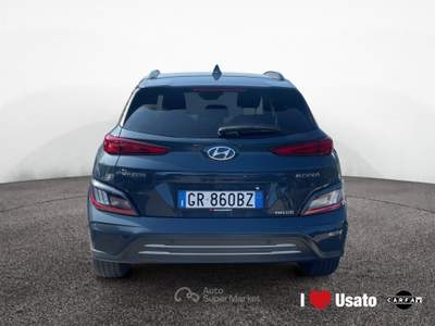 Hyundai Kona EV FL 39KWH EXCLUSIVE Grigio usata Roma