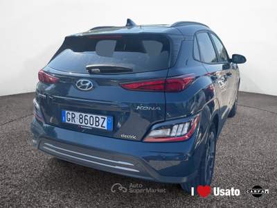 Hyundai Kona EV FL 39KWH EXCLUSIVE Grigio usata Roma