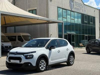 Citroen C3 1.5 BlueHDi VAN AUTOCARRO 2 POSTI Bianco usata San Salvatore Telesino