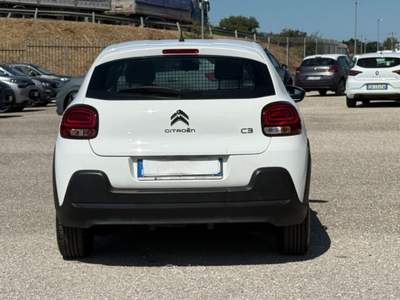 Citroen C3 1.5 BlueHDi VAN AUTOCARRO 2 POSTI Bianco usata San Salvatore Telesino