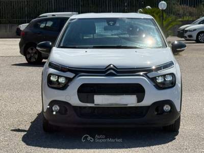 Citroen C3 1.5 BlueHDi VAN AUTOCARRO 2 POSTI Bianco usata San Salvatore Telesino