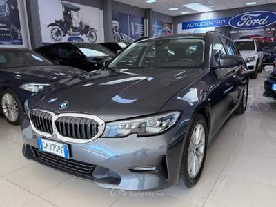 BMW Serie 3 318d d Touring Business Advantage aut. Grigio usata Medesano