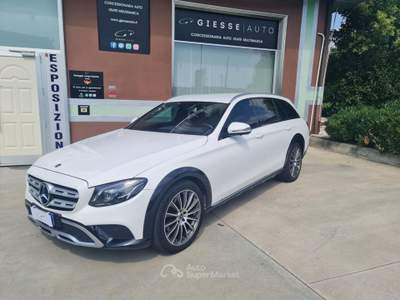 Mercedes-Benz Classe E d S.W. 4Matic Auto Premium All-Terrain Bianco usata PREVALLE