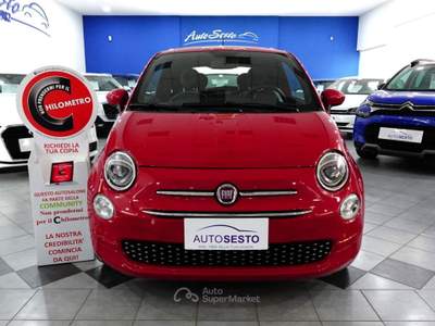 Fiat 500 1.0 BZ 70 CV HYBRID LOUNGE Rosso usata Carlentini