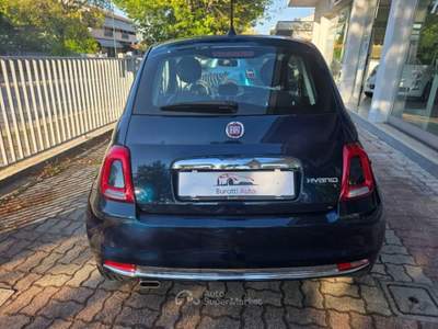 Fiat 500 1.0 hybrid Dolcevita 70cv BURATTI PREMIUM Blu/Azzurro usata Cesenatico