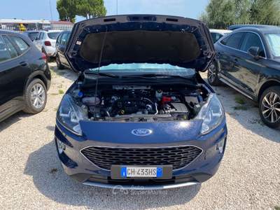 Ford Kuga EcoBlue 120 CV aut. 2WD IVA ESPOSTA Connect UNICO PROPRIETARIO NEOPATENTATI Blu/Azzurro usata Corato