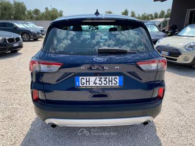 Ford Kuga EcoBlue 120 CV aut. 2WD IVA ESPOSTA Connect UNICO PROPRIETARIO NEOPATENTATI Blu/Azzurro usata Corato