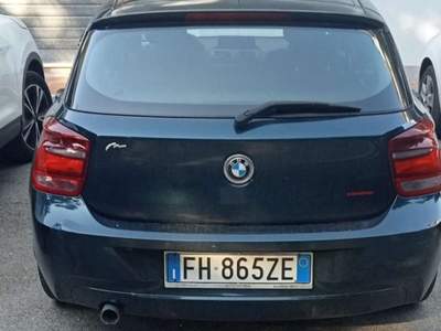 BMW Serie 1 116d 116 d 5p. Efficient Dynamics Sport Blu/Azzurro usata Pieve di Cento
